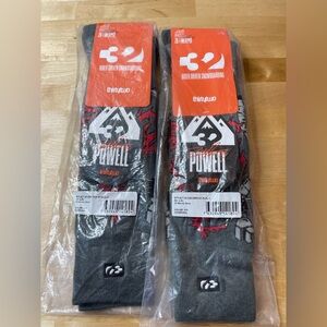 Thirtytwo Set Of 2 Men's Signature Merino Wool Blend Snowboard Socks L/XL